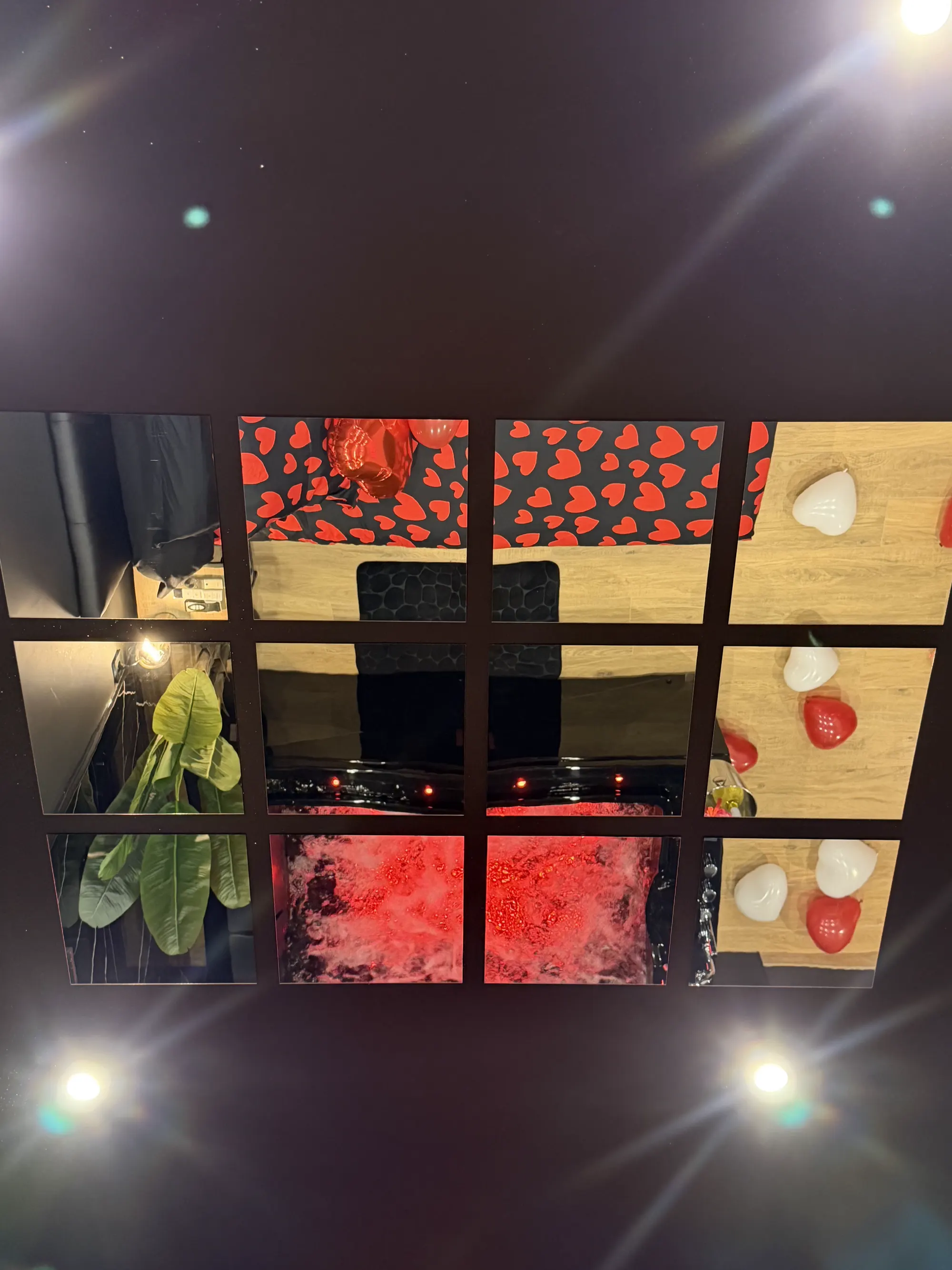 Miroir au plafond, ambiance loveroom à Salon-de-Provence